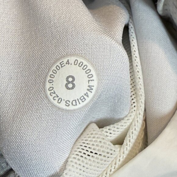 Lululemon  Gray White Away Jacket Reversible Light 8 - Picture 10 of 11